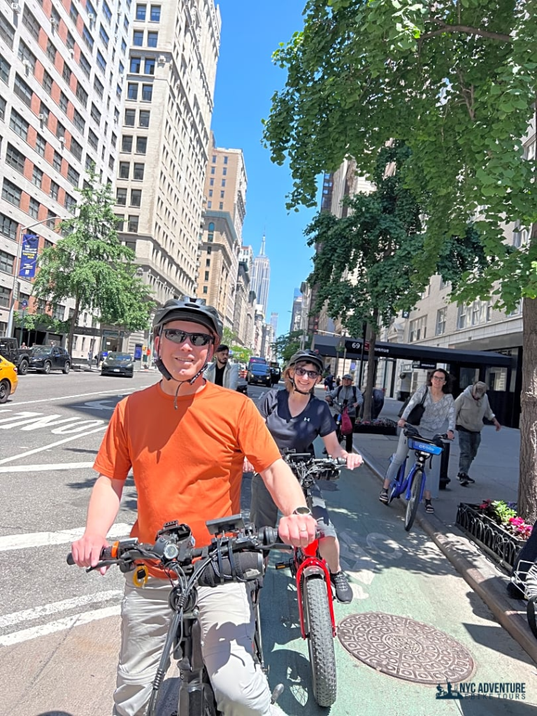 Ket Ratcliffe biking with others