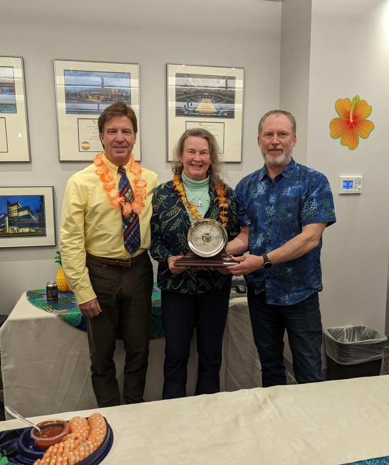 Tami and two AMC employees