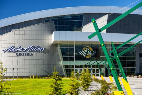 Exterior of large building